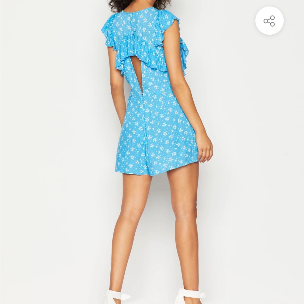 Bcbgeneration: Ruffle Back Romper - image 3